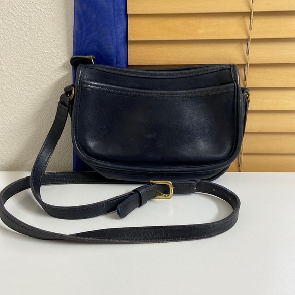 Coach Handbags - Coach small vintage leather bag crossbody